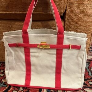 Brand New Boatkin Red Tote Bag